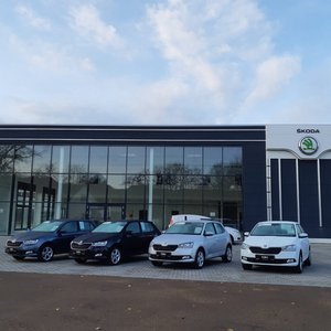 Skoda-Autohaus in Dresden