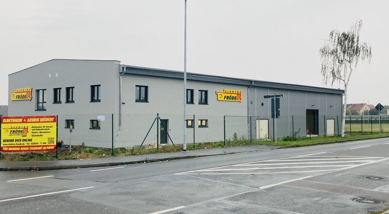 Fertiggestellte Fassade